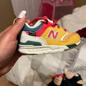 Colorful toddler new balances still new condition